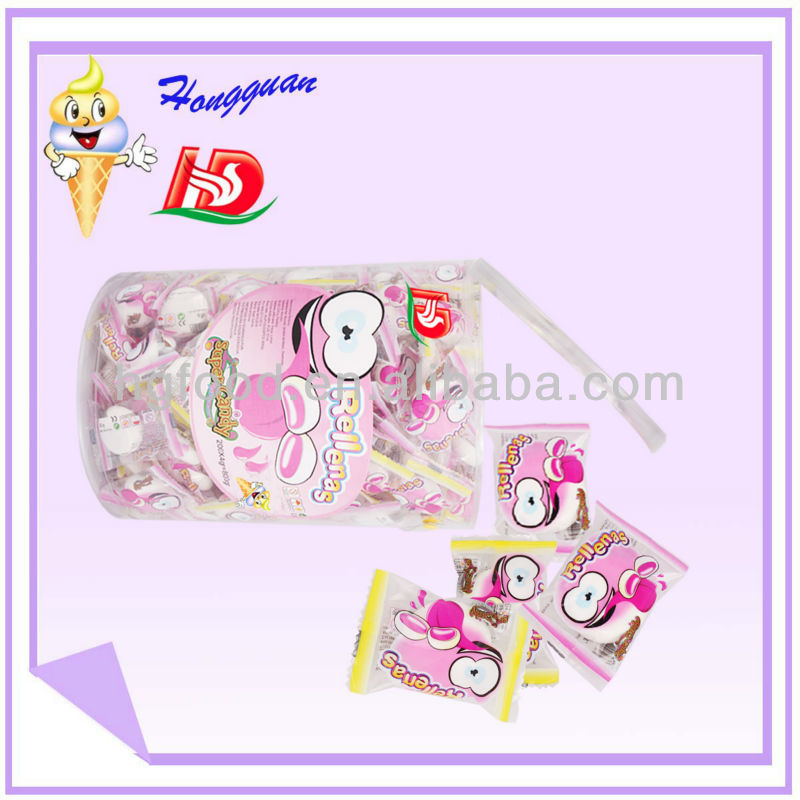 Bottle have delicious mini marshmallow candy