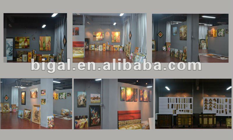 装飾的なパネル3抽象的なキャンバスの油絵キャンバス上の家の装飾問屋・仕入れ・卸・卸売り