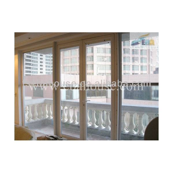 Glass Window Double Pane Sliding Glass Doors Aluminium Sliding
