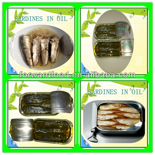 425g d.w. 235 g Canned Sardine In Vegetable Oil With Best Prices