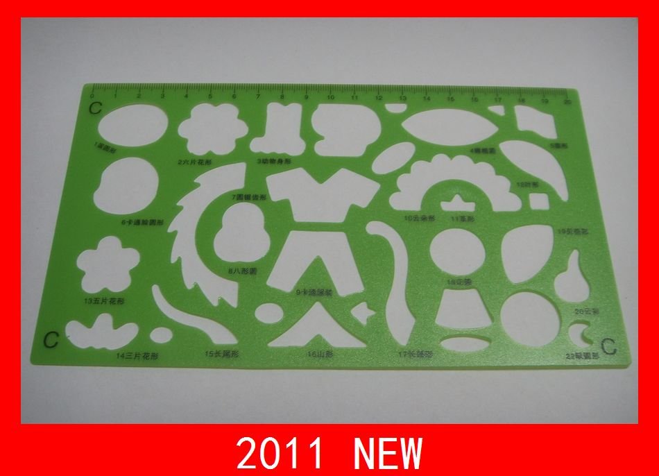 新しい設計のプラスチックデッサンのステンシル問屋・仕入れ・卸・卸売り