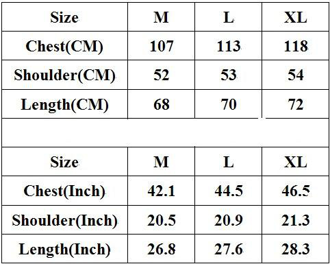 Stussy Size Chart In Cm