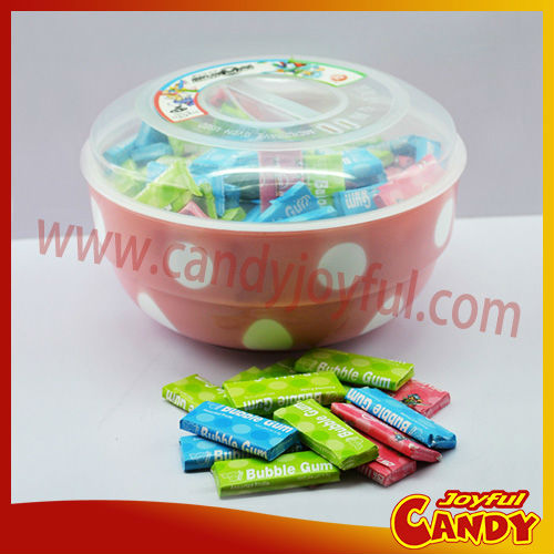 Mint flavored double bubble gum