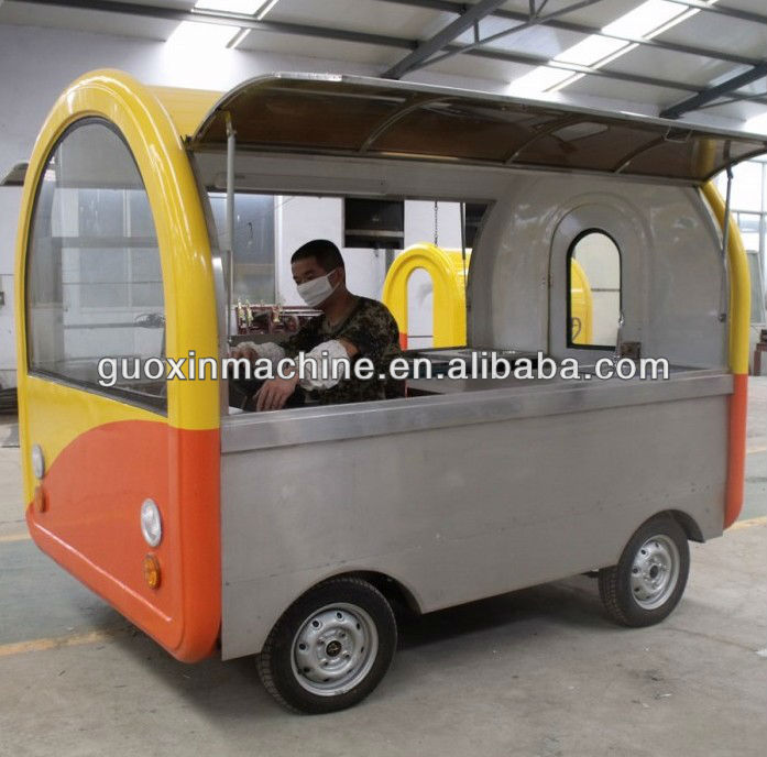 Can do customized 12 models mobile food cart for sale