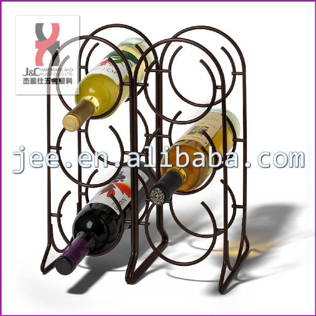 Christmas Promotion Eiffel Red Wine Display Rack/OEM Shop Decorative Metal Whisky Liquor Display Holder/Wine Display Stand