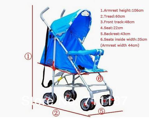 blue infant stroller.JPG