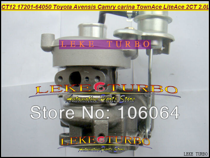 CT12 17201-64040 17201-64050 Turbine Turbocharger For  AVENSIS CAMRY CARINA TownAce Lite Ace Engine 2CT 2.0L (2)