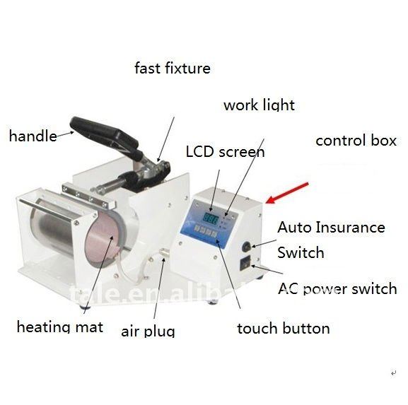 小さいマグ熱出版物機械、5000pcsは印字機を襲う問屋・仕入れ・卸・卸売り