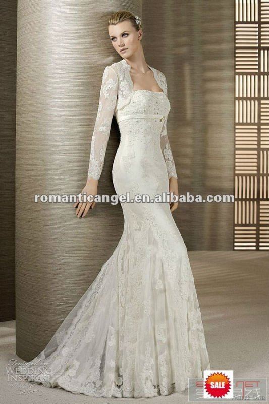 Buy lace jacket wedding dress lace top wedding dresses irish lace wedding 