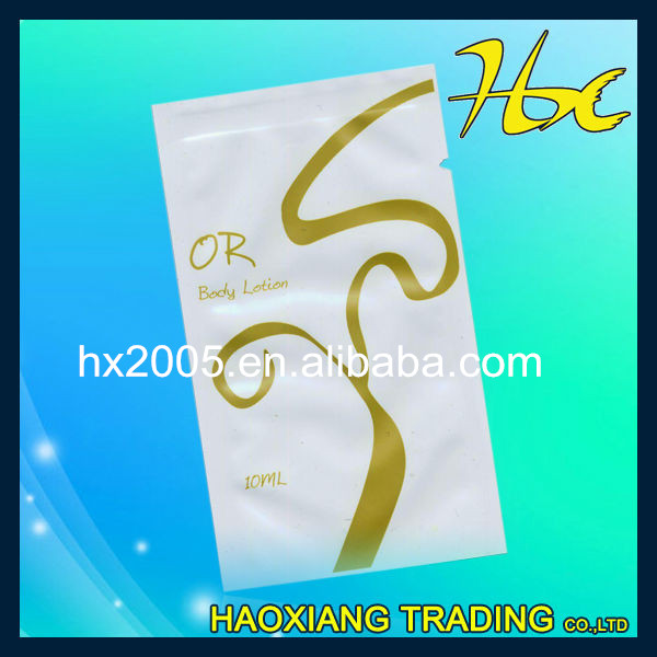 custom designed empty tea bag with heat seal