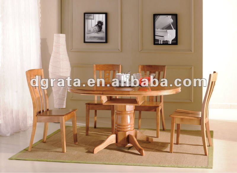 2012 nuevo diseño redondo mesa comedor diseños en caucho importado ...
