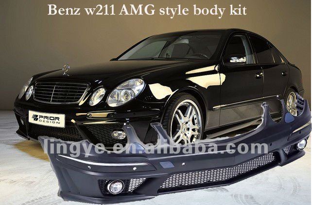 Mercedes benz w211 amg body kit malaysia #3