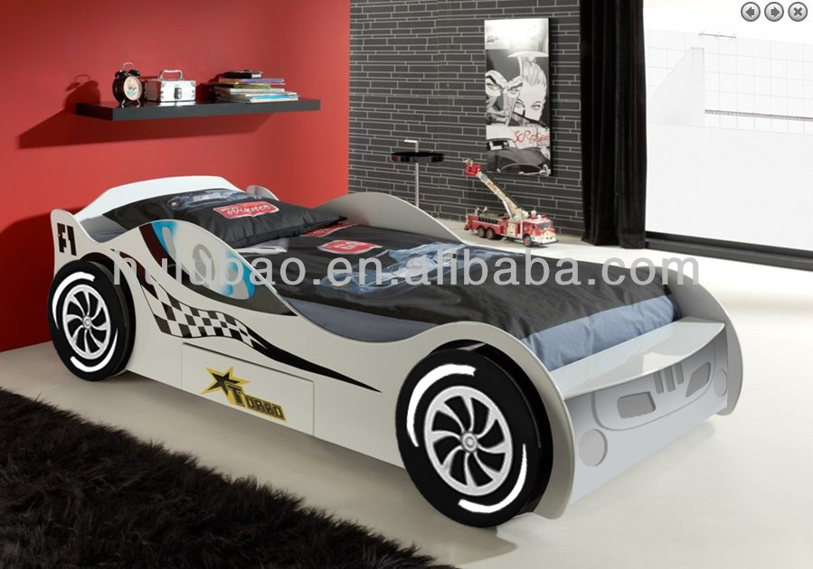 の子供のベッド/カーベッドmdf/1152中国子供のレースカーのベッド仕入れ・メーカー・工場