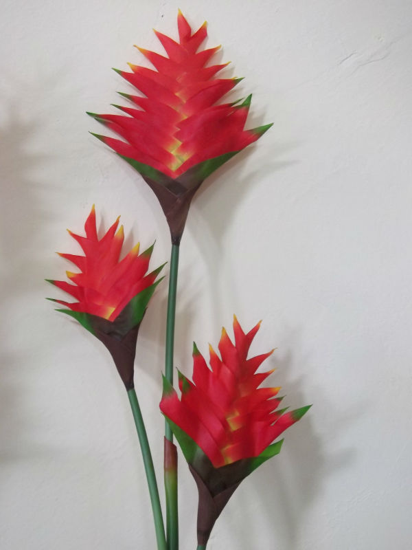 Plastic artificial pitaya flowers
