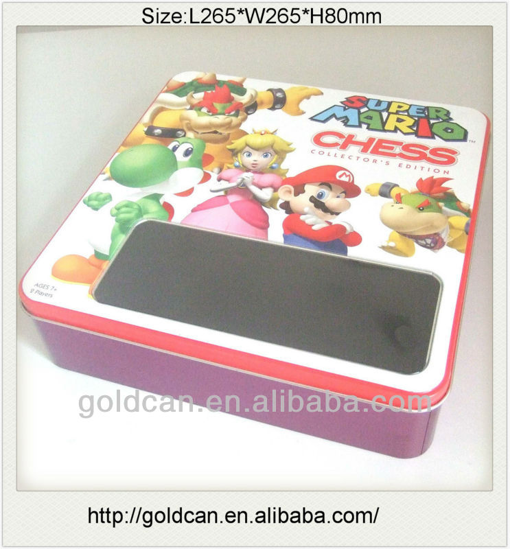 High Quality Customized Made-In-China Cheap tin Cake Box