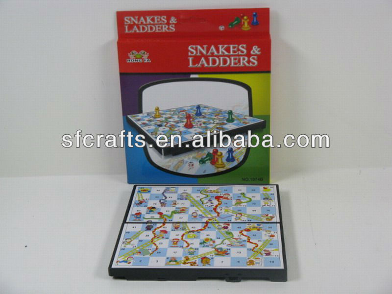 Source Jogos Sankes e escadas, Snakes & Ladders Game play set, venda quente  das crianças brinquedos de xadrez, on m.alibaba.com
