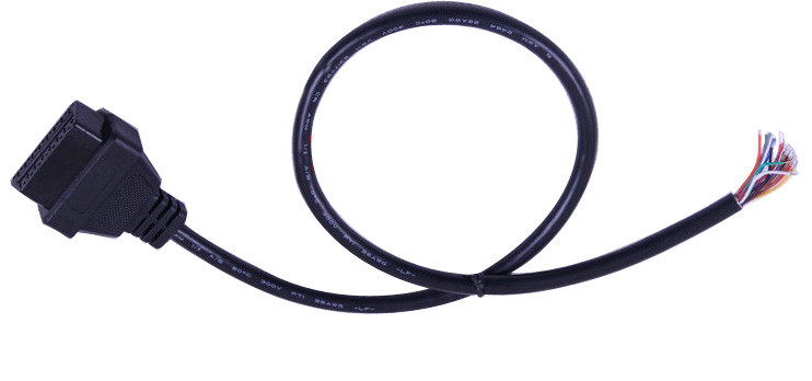OBD2 cable J1962f to open OBD2 16pin Female Connector to Open 60cm also have 30cm (2)