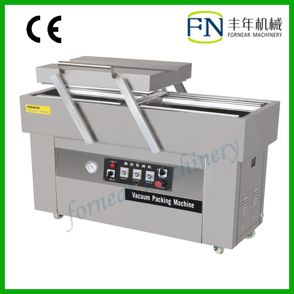 2014 new type 180 kg orange and beef jerky double chamber vacuum sealer