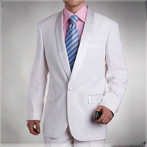 LH 03236whiteWedding man suitFree shippingwith vest