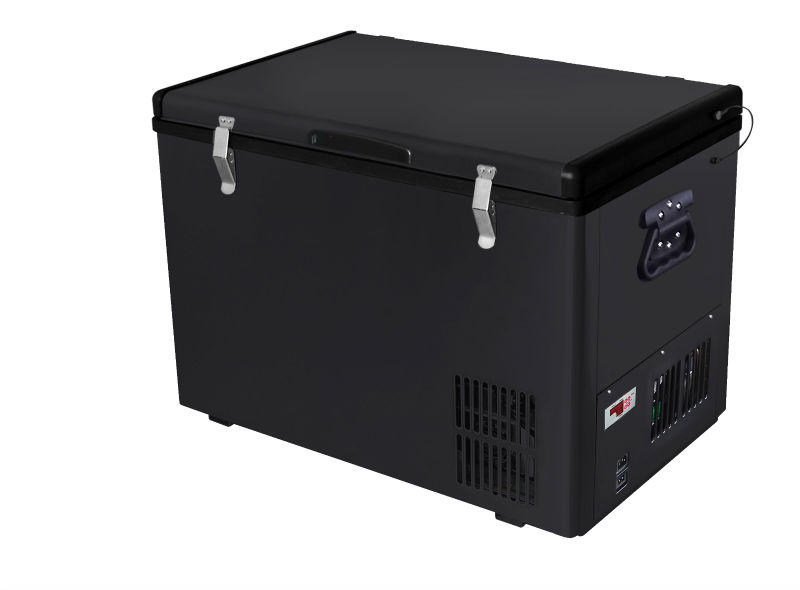 携帯用車の冷凍庫60lステンレス鋼のキャビネットdc12v24vバッテリーとソーラーカーの冷凍庫・冷蔵庫用/モバイル冷凍庫/rvの冷凍庫問屋・仕入れ・卸・卸売り