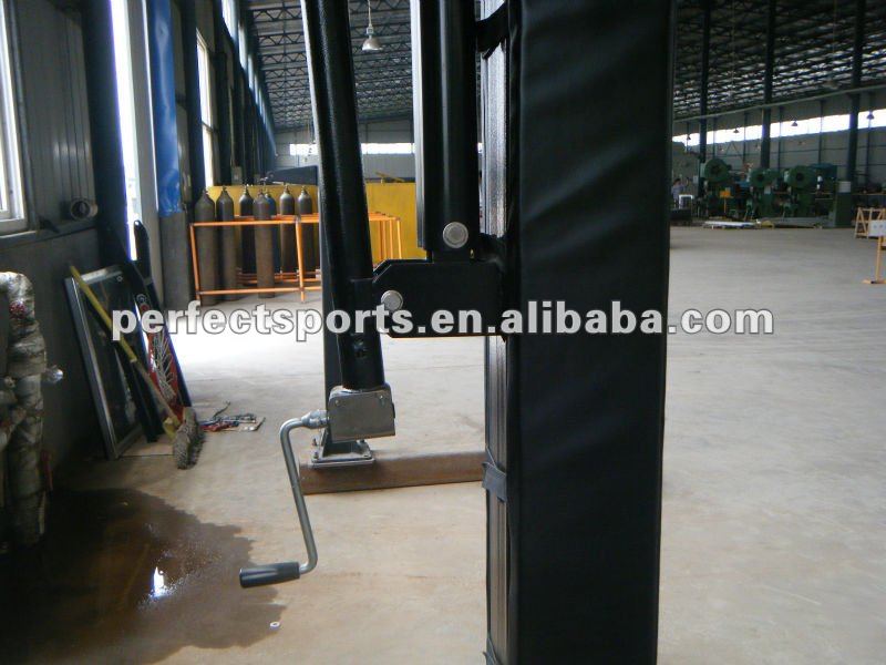 バスケットボールのフープパワードコーティング鋼inground/が立つ仕入れ・メーカー・工場