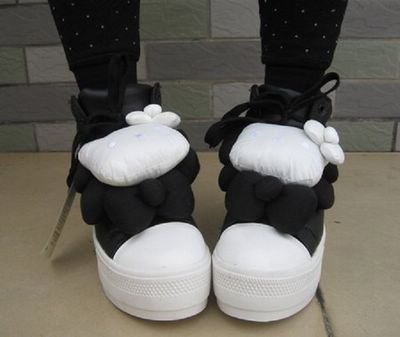 Cute Athletic Shoes on New Fashion Woman Hello Kitty Cute Sports Shoes Platform Casual Shoes