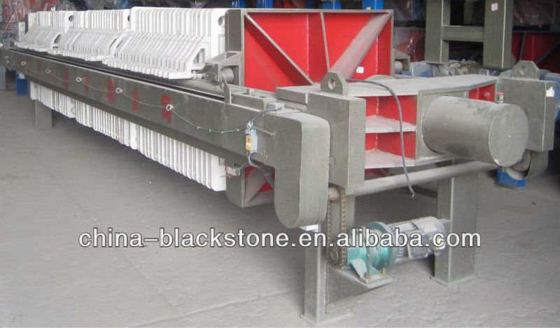 Plate and frame filter press machine
