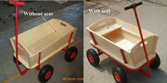how to build a wooden wagon for kids