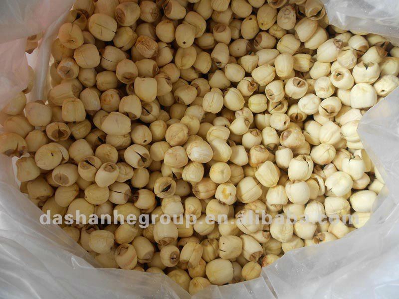 Dried Lotus Seeds and organic raw nuts lotus food dry fruits