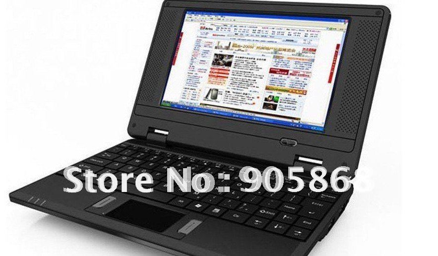 Special Offer ! NEW 7 inch Mini Laptop Notebook WIFI android 2.2 4GB VIA8650 fast hk air mail