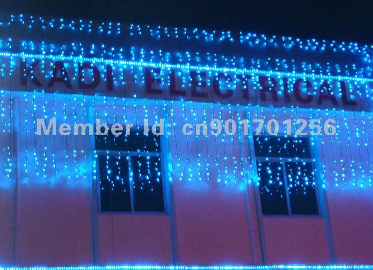 Wholesale Free ShippingLed Curtain lights String Wedding Home Christmas 