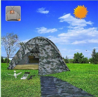 Solar Tent Fan