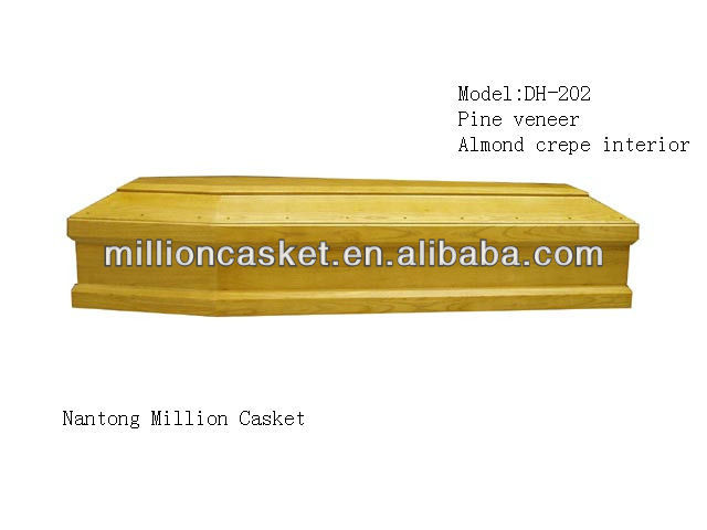 ソリッドオークアメリカンスタイルの木製の棺仕入れ・メーカー・工場