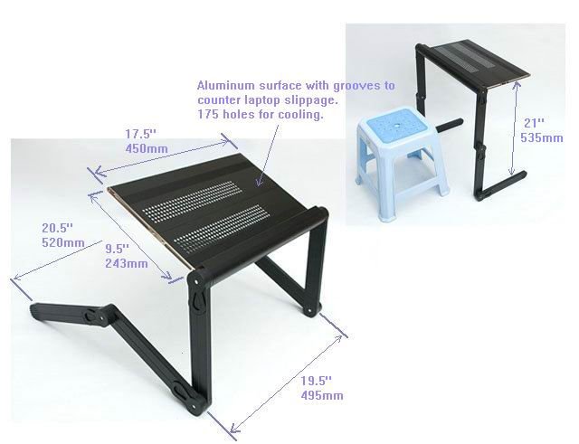 ポータブル折りたたみメタルマウスパッド付きラップトップテーブルベッドの中で使用され仕入れ・メーカー・工場