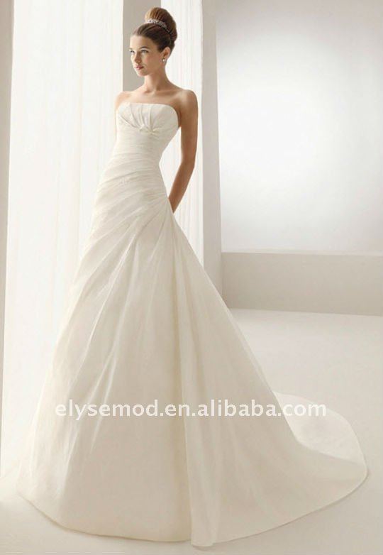  Beading Embroidery Fall Wedding Dresses Silhouette ALine Color Ivory