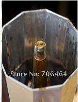 Free shipping 4 cups High quality Moka coffee maker,Espresso coffee pot stainless steel moka coffee machine