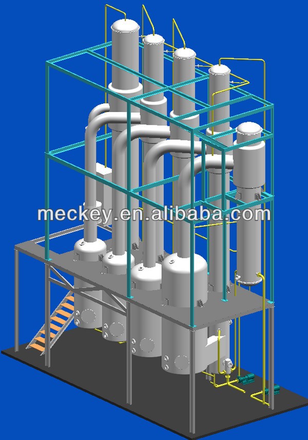 Mkfe- 102効率的な経済的な工業用薄膜蒸発器を落下仕入れ・メーカー・工場