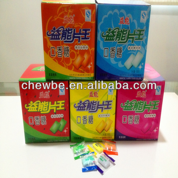Yineng watermelon flavor chew gum