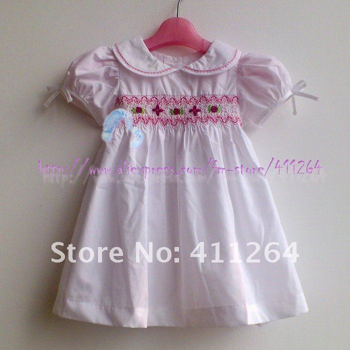 Smocked baby dresses