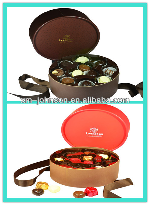 99 grid drawer type chocolate gift box with handle