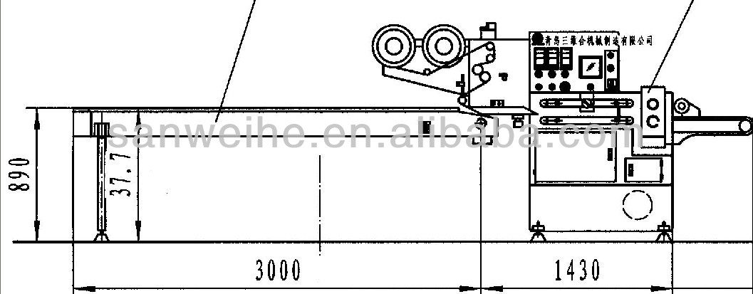 Automatic Flow Packing Machine for Chocolate Bar