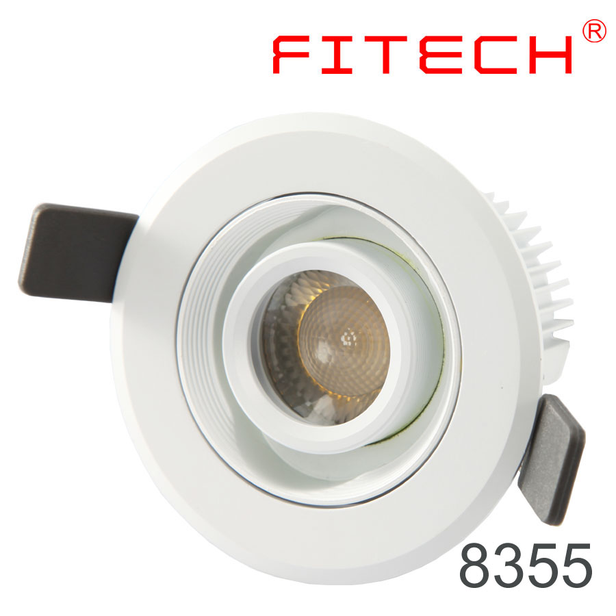 4W multi spot invisible trim LED Recessed light with focus function