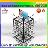 Customized lollipop showcase & cosmetic display stand