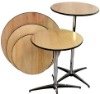 Used party wood round banquet table and chairs for sale問屋・仕入れ・卸・卸売り