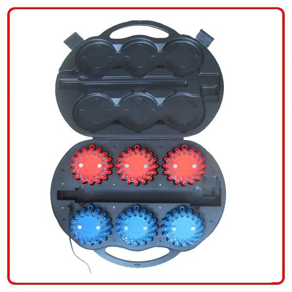 Amber Rechargeable Led Power Flares
