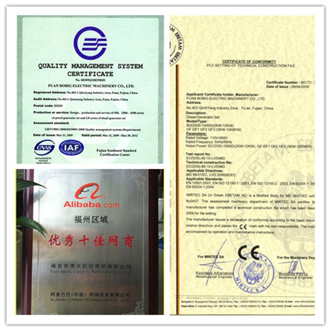 OEM supplier,8KW to 30KW QUANCHAI electric generator