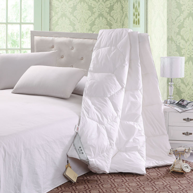 High Quality 350GSM Goose Down Quilt Doona Duvet Conventional UK Double