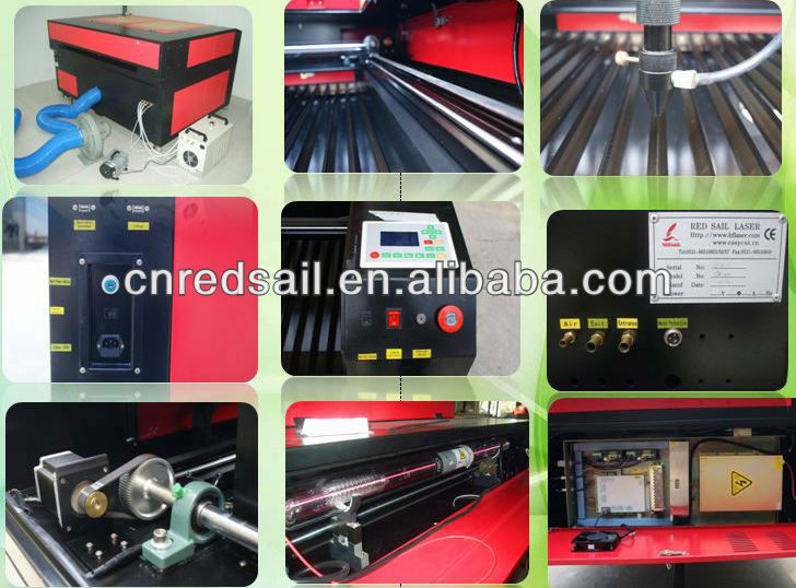 china 60w water cooling laser engraving machine M900 price from Redsail