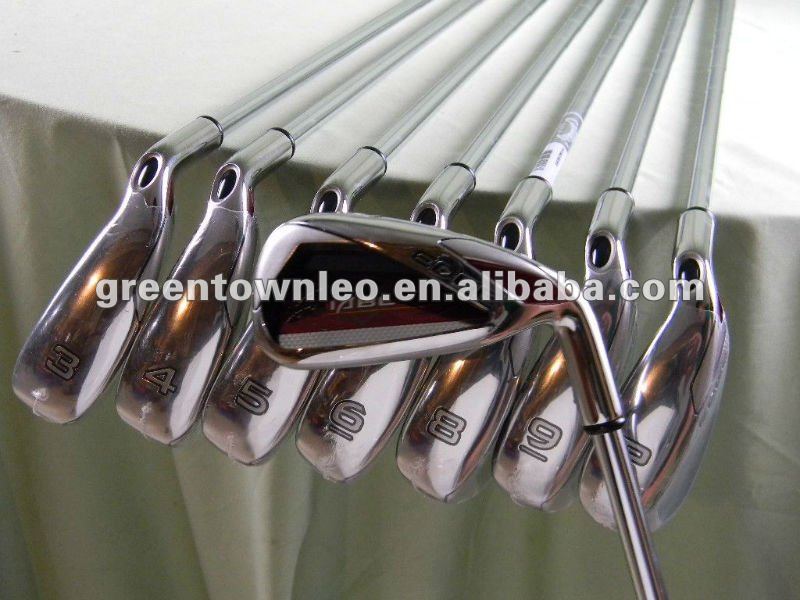 2012 edge irons sets graphite stiff flex shaft ,RH golf clubs with serial number with head covers free shipping