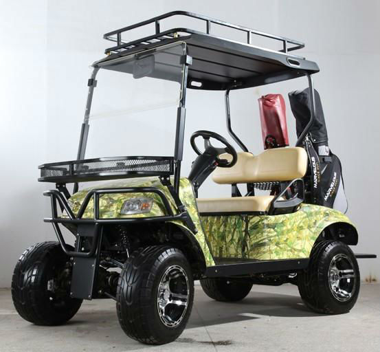 電気の狩猟のゴルフカート4x4の2シーター48velectric+car+golf5000ワットce証明書付き問屋・仕入れ・卸・卸売り